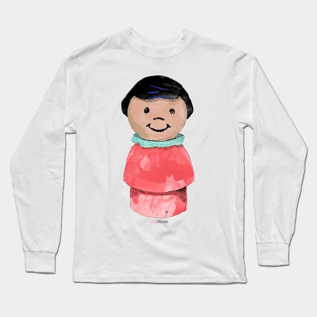 A LITTLEGIRL NAMED LOUISE Long Sleeve T-Shirt by labeletterose